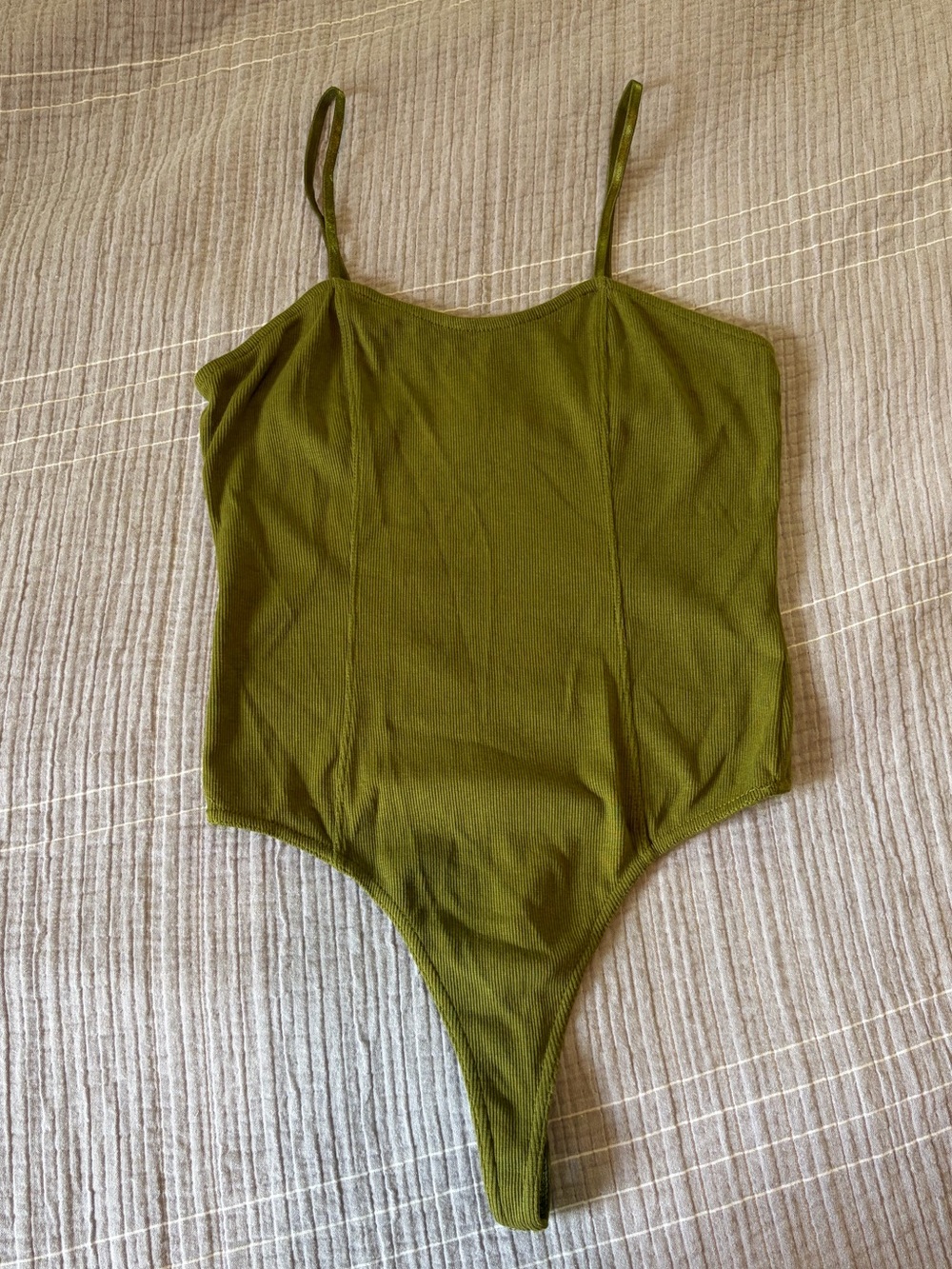 Open Edit Green Bodysuit